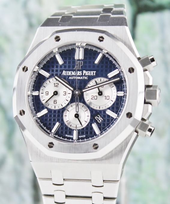 (image for) UNPOLISHED LIKE NEW AP ROYAL OAK CHRONOGRAPH BLUE DIAL / 26331ST.OO.1220ST.01